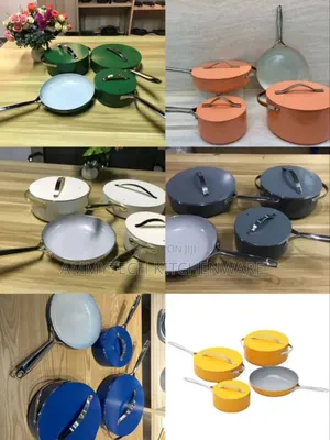 4pcs Healthy And Durable Ceramics Cookware Sets