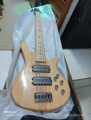 Original Ibanze Five String Active Bass Guitar