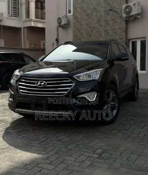 Hyundai Santa Fe Limited 4dr SUV AWD (3.3L 6cyl 6A) 2015 Black
