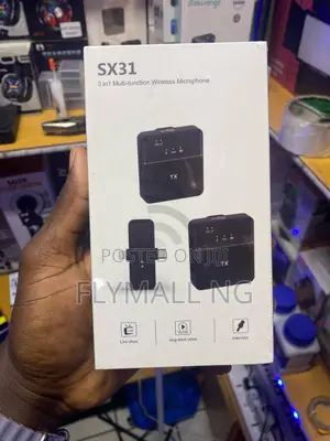 Sx31 Multifunction 3 in 1 Wireless Microphone iPhone Type-C Usb-C