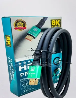 Eight K Hdmi Cable Ultra Hd 1.5m ( 2.1v - Premium )