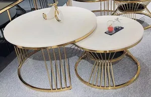Modern 2 In1 Marble Centre Table