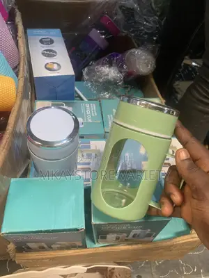 Trasperate Glass Cup With Cover