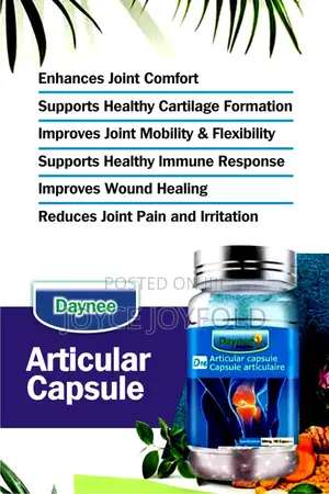 Articular Capsules: Joint Comfort • Mobility • Anti-inflammatory