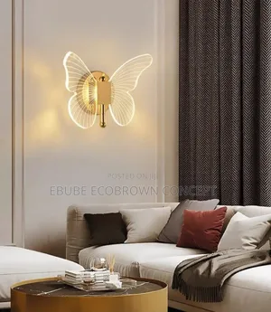 Modern Style Butterfly Design Wallbracket Led Lamp Interior Decorlight