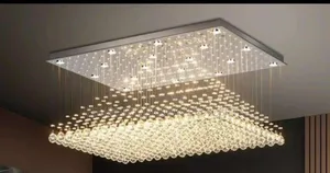 Latest Design Luxury Crystal Chandelier Fitting Light Raindrop Design