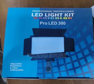 Pro Led 300 – Professional Photo Video Led Light Kit