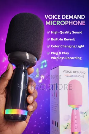 Voice Demand Karaoke Microphone