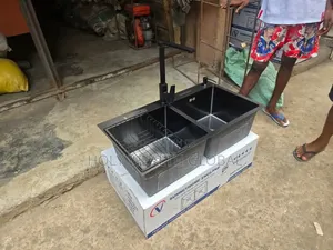 Black Thick Guage Kitchen Sink