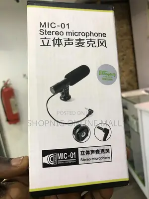 Mic 01 Stereo Microphone For Camera