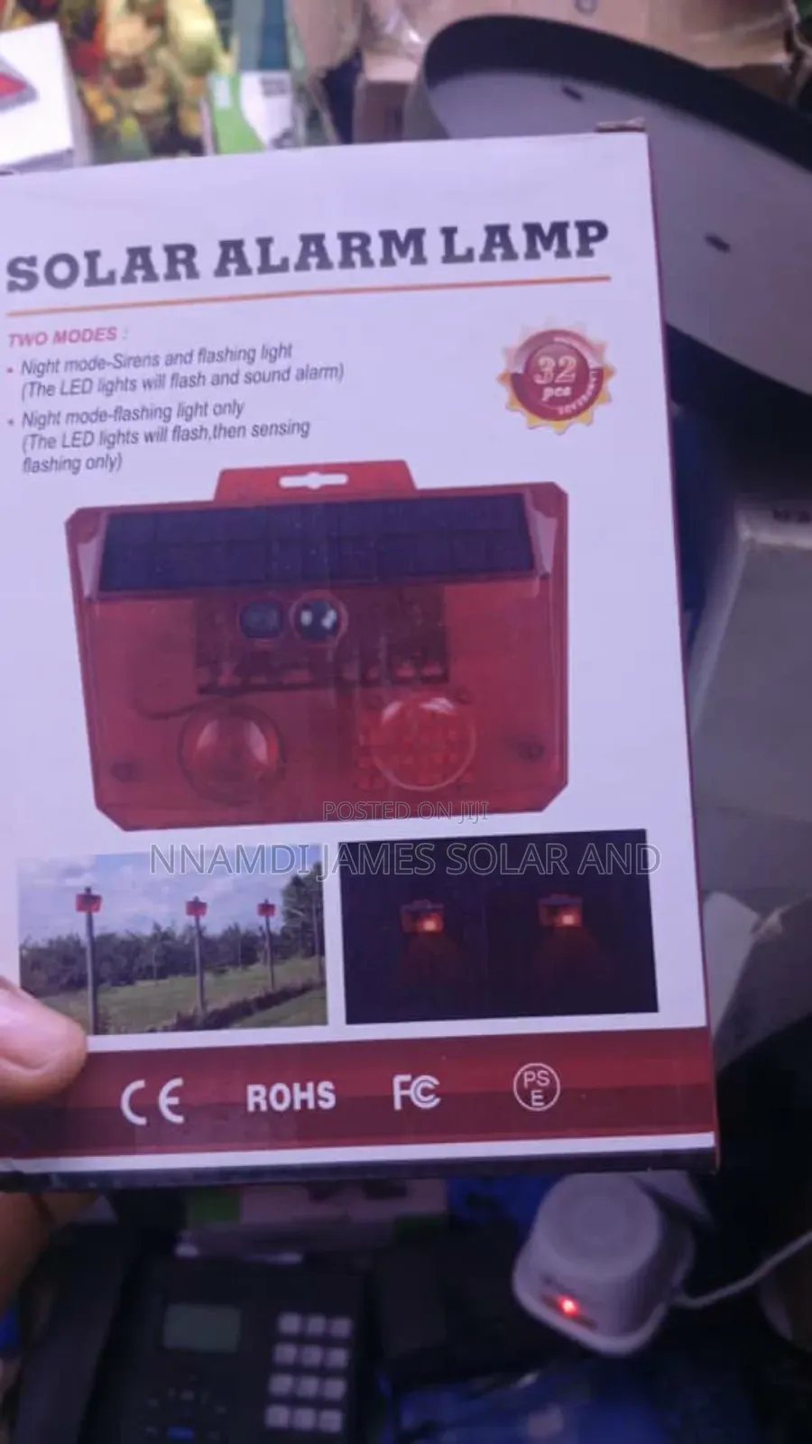 Solar Alarm Sensor