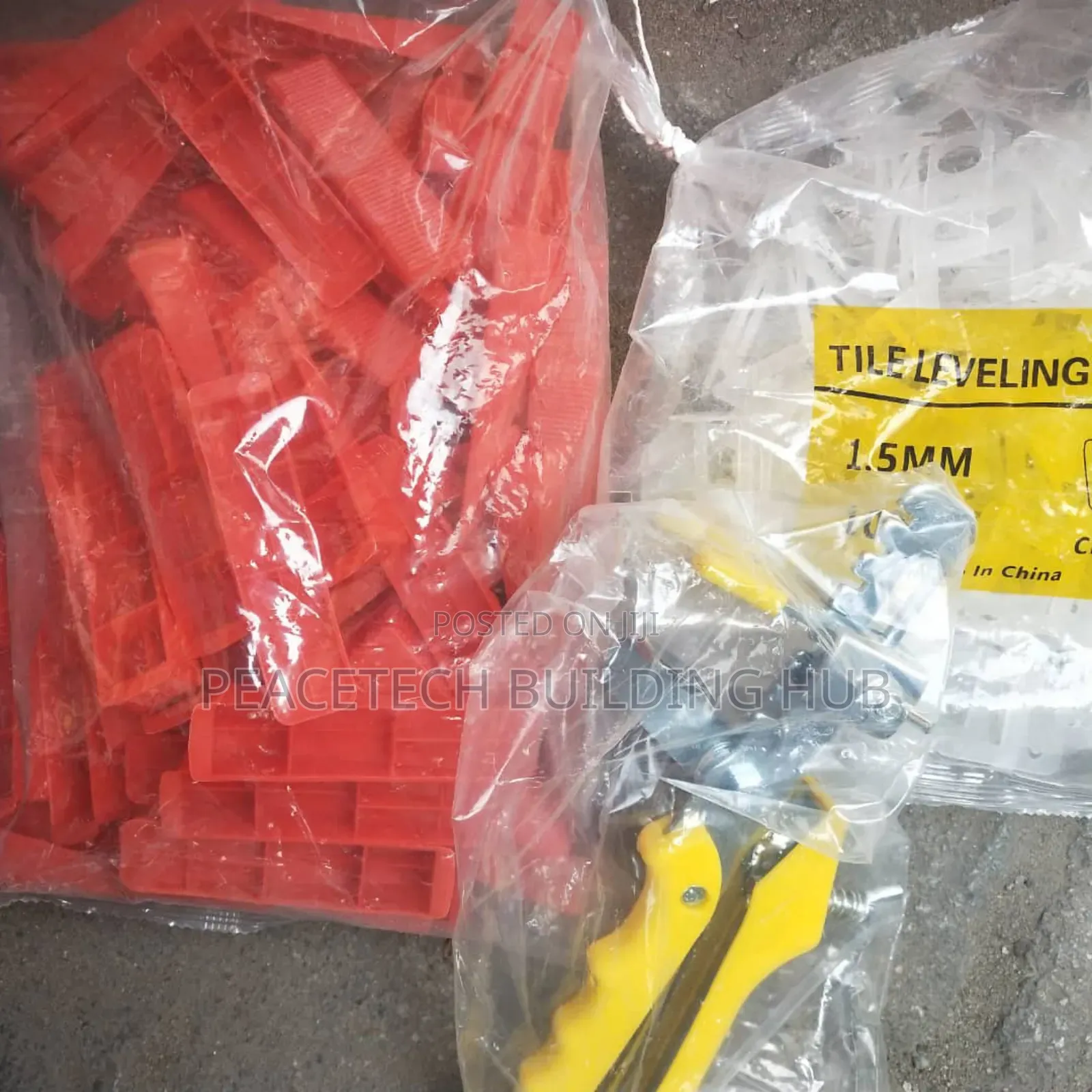 Clip and Wedge Leveling Spacers