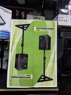 A Pair Of Professional Studio Monitor Stand