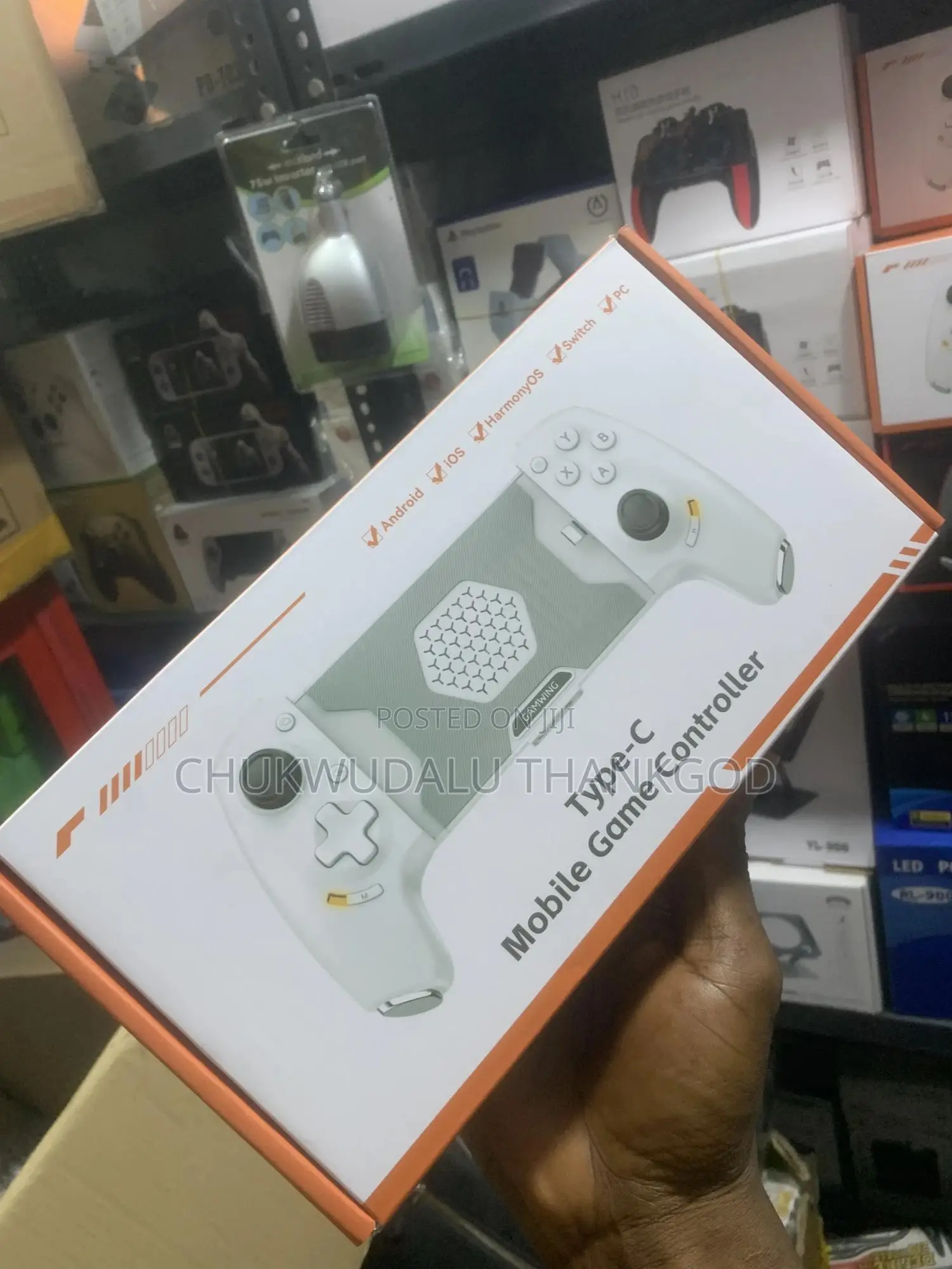 Type-C Mobile Game Controller