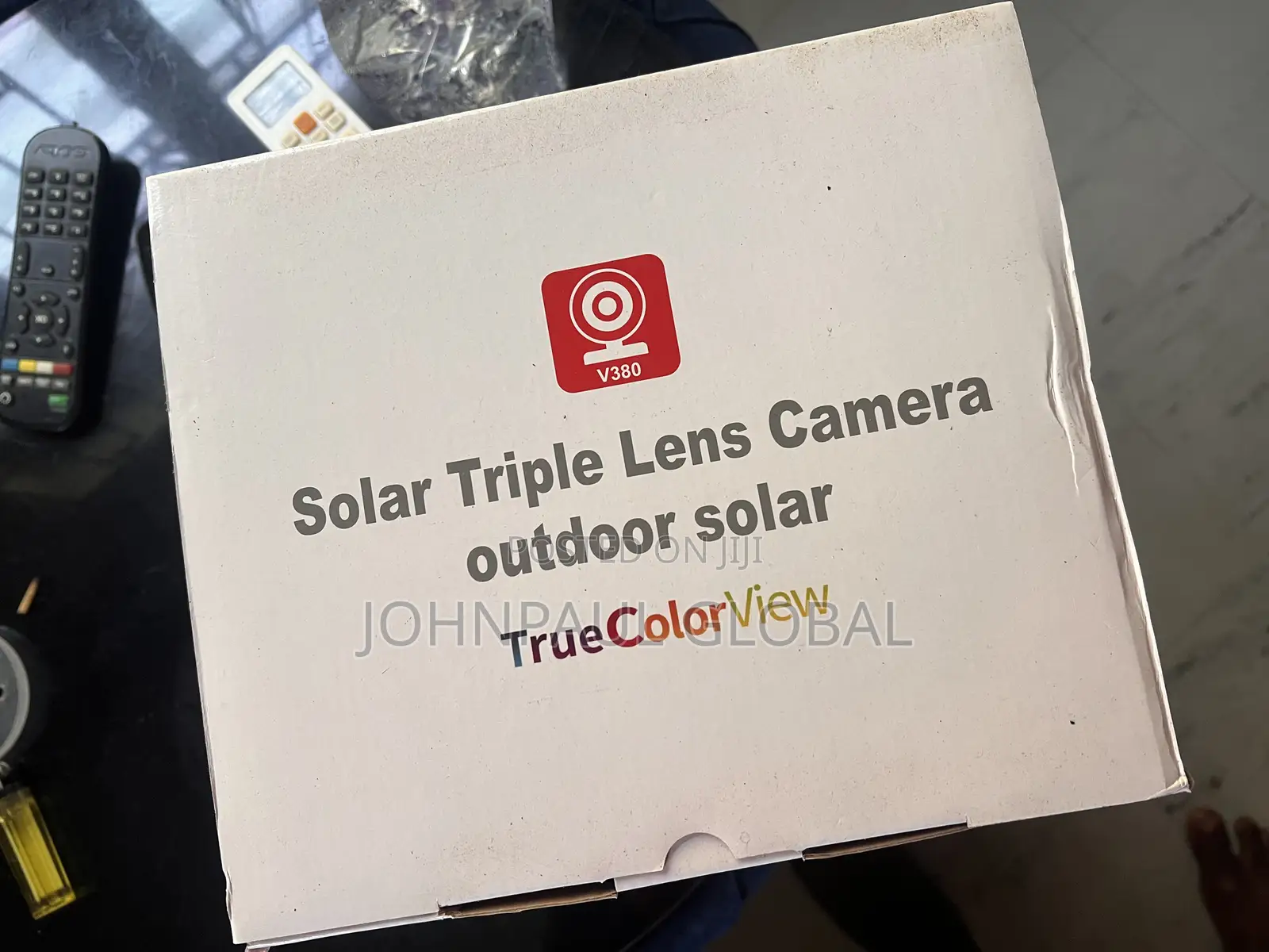 Triple Lens Solar Camera