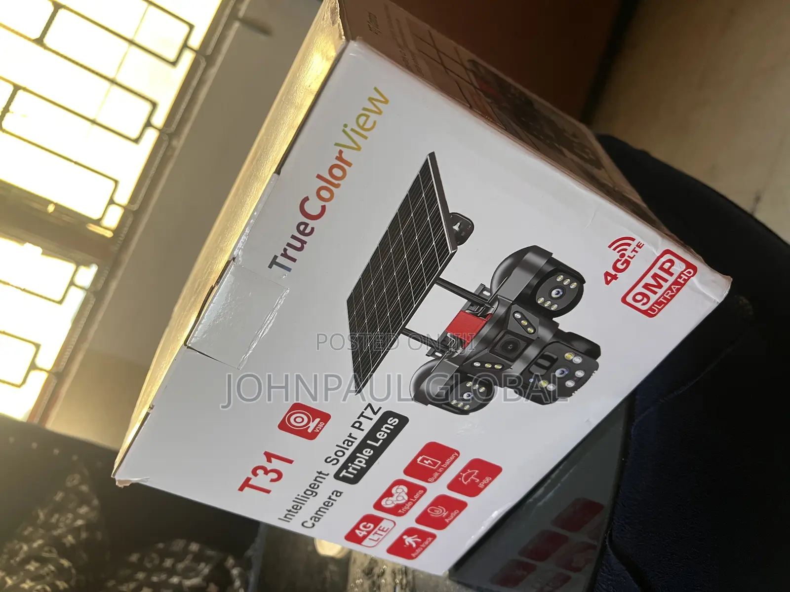 Triple Lens Solar Camera