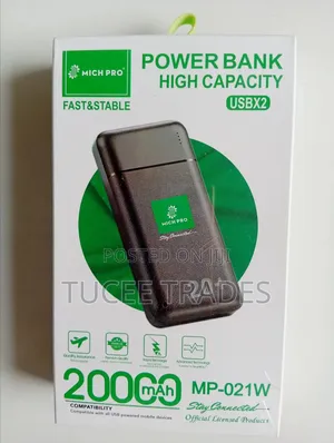 Michpro 20,000mah Powerbank