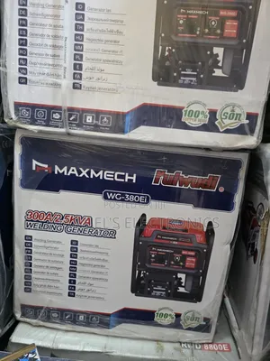 Maxmech Welding Machine Inverter Petrol Generator(Wg-380ei)300a