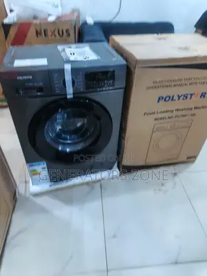 Polystar Pv-Twf7p1g 7kg Front Load Wash and Spin Machine