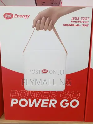 Itel Portable Power Station 320wh - 100,000mah - Fast Charging Lifepo4