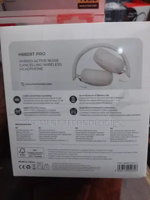 Havit H682bt Pro Hybrid Active Noise Canceling Bluetooth Headphone
