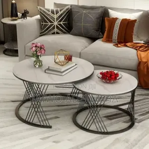 Newest Design 2 in 1 Marble Centre Table