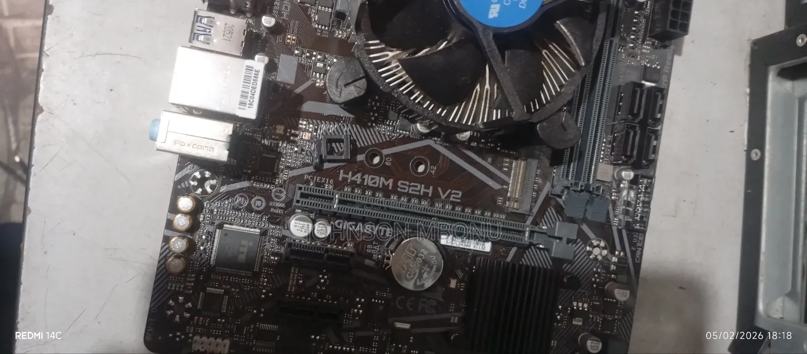 Gigabyte H410m S2h V2 10th Generation.