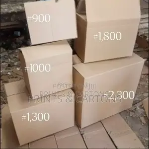 Cartons of All Sizes for Relocation