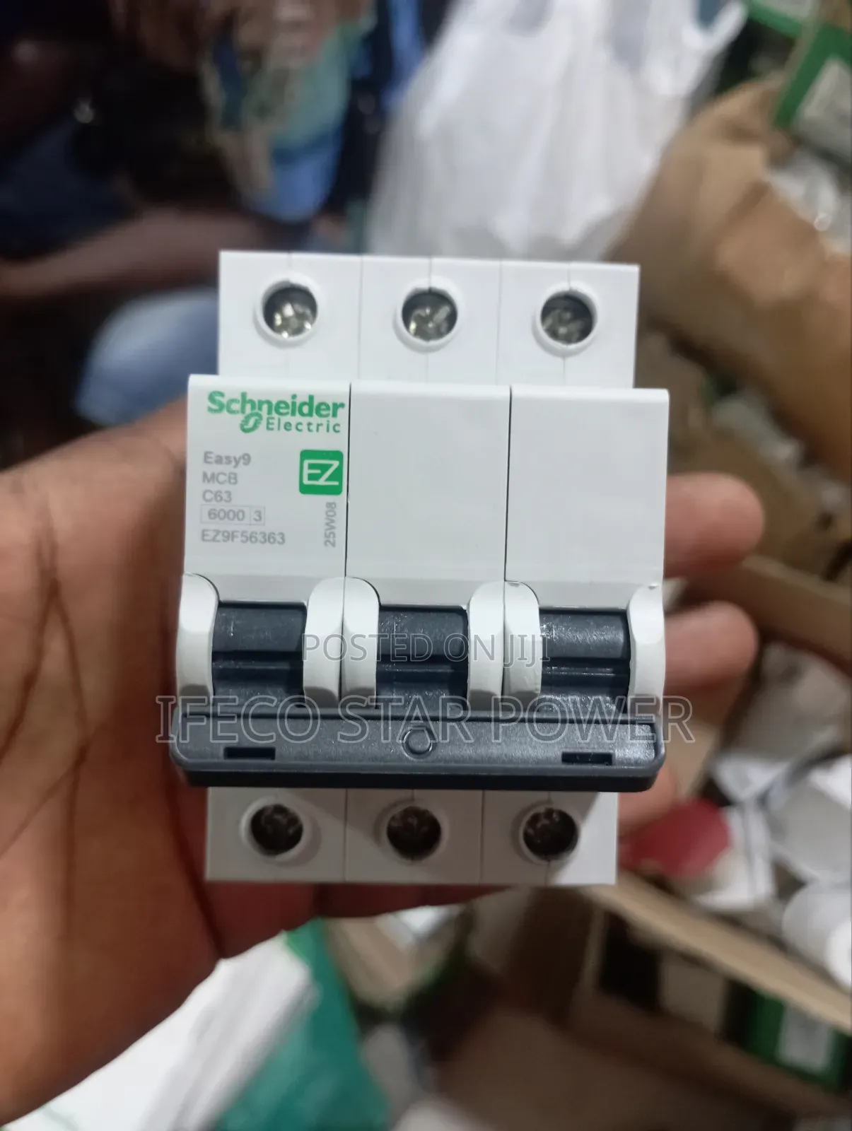 Easy 9 MCB 63amp 3pole