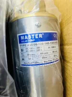 Master Ac/Dc Submersible Pumping Machine