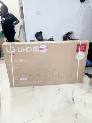 Lg 65 Inches Smart Tv – Brand New