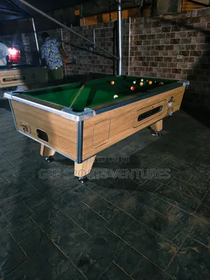 7ft Swiss Marble Top Coin Snooker Table