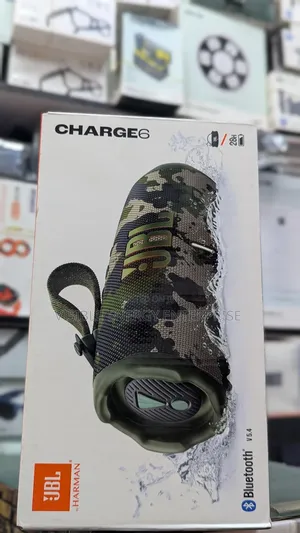 JBL Charge 6 Wireless Portable Speaker.