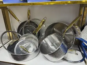 6-in-1 Stainless Steel Pot Set