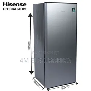 Hisense Single Door Fridge Hisref20rsdr
150l , Silve