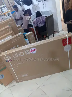 Lg 65” Smart Tv, Clear Sound