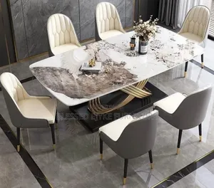 Dining Table Marble Top