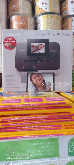 Canon Selphy Cp1000 Compact Photo Printer