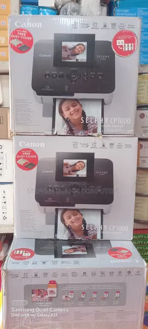 Canon Selphy Cp1000 Compact Photo Printer