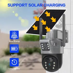 Dual Screen Solar Camera 4g/Wifi