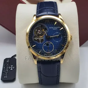 Patek Philippe Leather (Mechanical Movement)Wristwatch