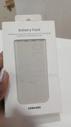 Samsung 10,000mah Power Bank – 25w Super Fast Charging (Pd)