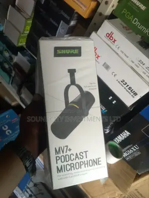 Shure Mv7+ Usb Podcast Microphone.