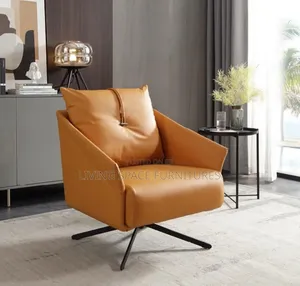 Executive Rotate Accent Leather Chair
