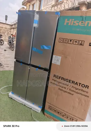 Stylish Cross Door Fridge 427l From Hisense