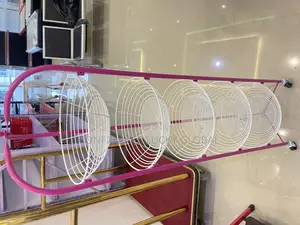 5 Layer Display Rack Pink