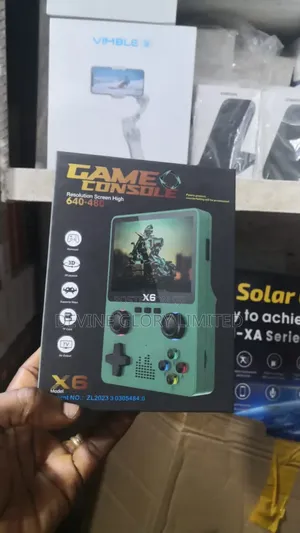 Vimble X6 Handheld Retro Game Console – 3.5′′ Ips Screen