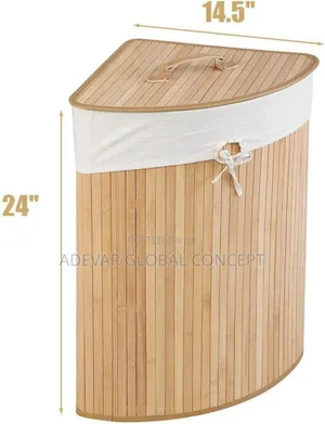 Bamboo Corner Laundry Clothes Storage Bag
