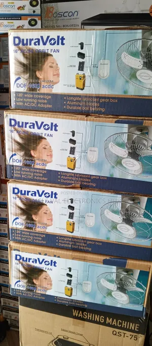 Duravolt 16" Ac/Dc Orbit Fan