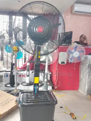 26 Inches Bucket Mist Water Fan - Electric